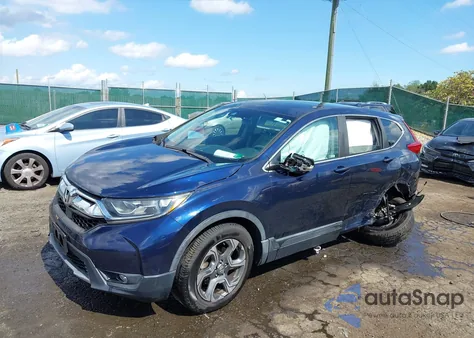2019 Honda Cr-V Ex z USA, uszkodzony, nr VIN 5J6RW2H52KA010795